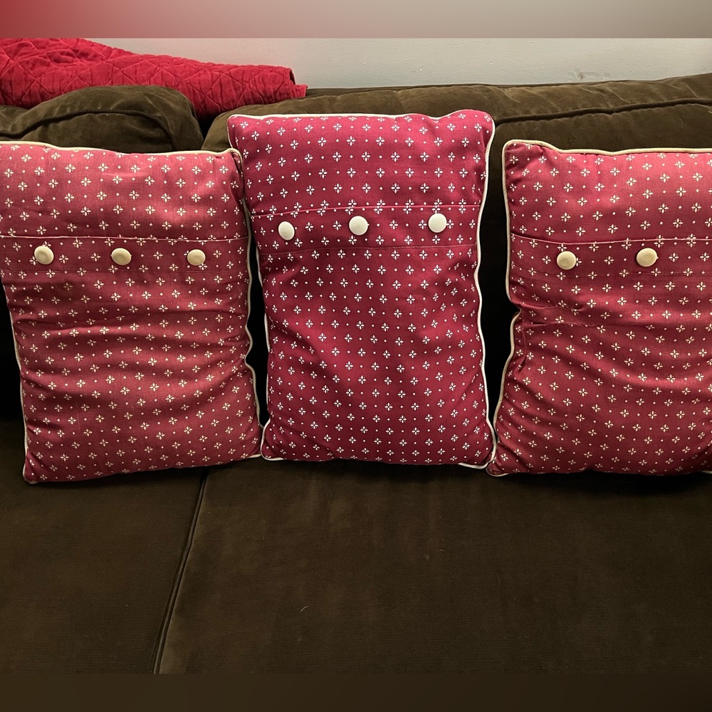 Bundle of 3 Longaberger Pillows